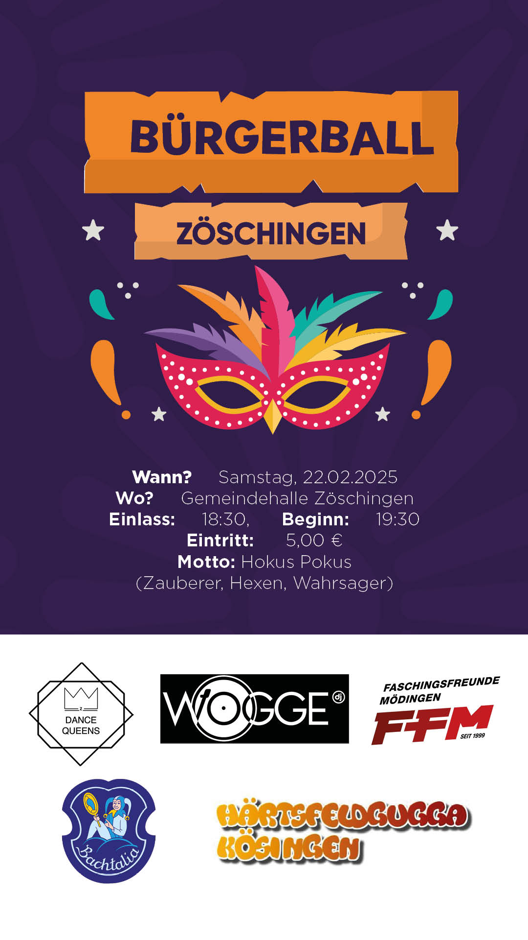Bürgerball Zöschingen Fasching Story
