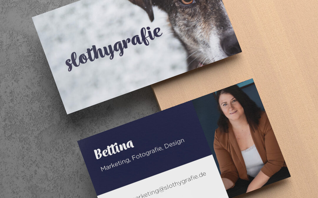 Geschäftsausstattung für slothygrafie