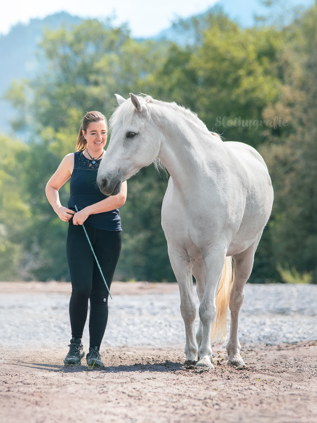Pferdeshooting in Pinswang mit Bailey