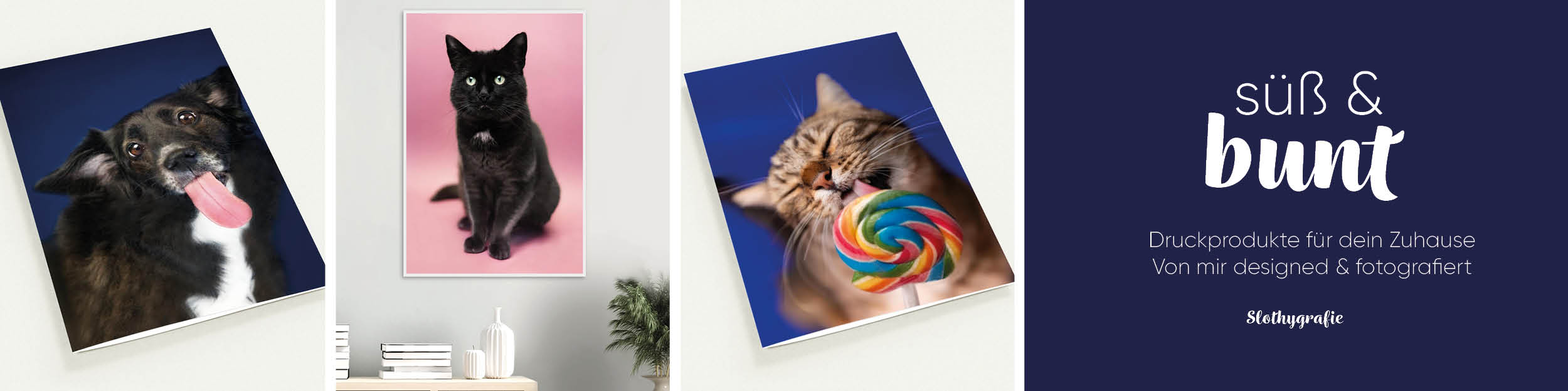 Druckprodukte rund ums Tier - Ob Grußkarten oder Plakate - Süße Motive für dein Zuhause