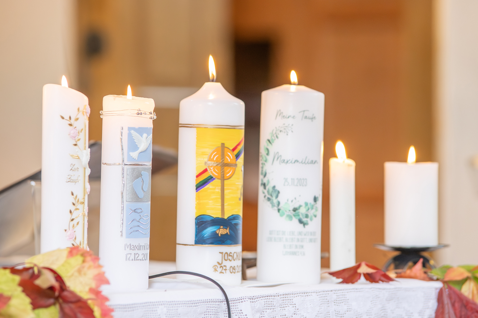 Fotografische Begleitung einer Taufe in Zöschingen