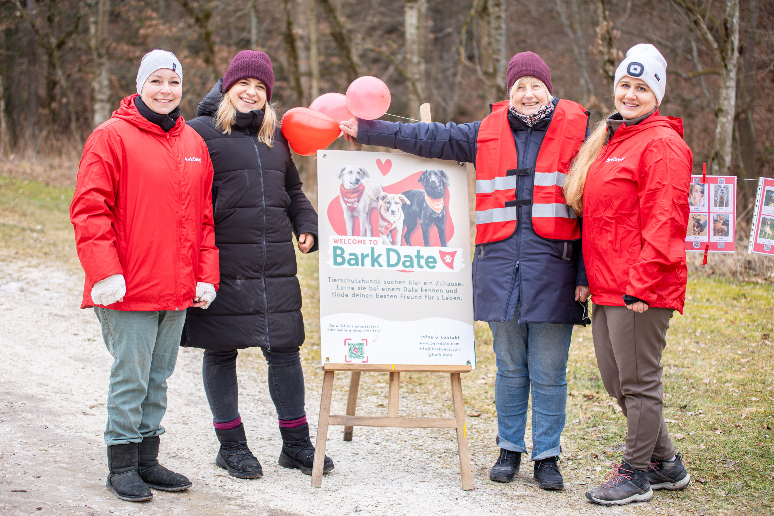 Das Bark Date in Ellwangen mit den Organisator*innen